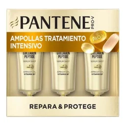 PANTENE Ampollas Rescate 1 Minuto* Hidratantes Faciales