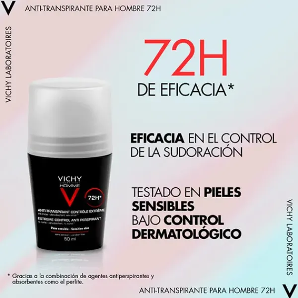 VICHY Anti-Transpirant Contôle Extrême* Hidratantes Faciales