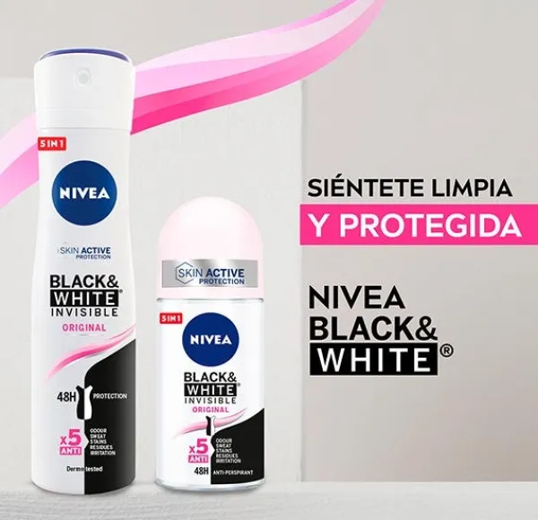 NIVEA Black And White Invisible Original* Hidratantes Faciales