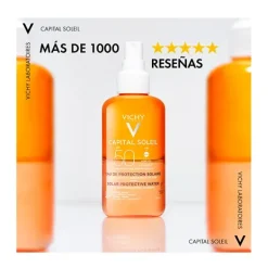 VICHY Capital Soleil Enhanced Tan Water Spf50+* Hidratantes Faciales