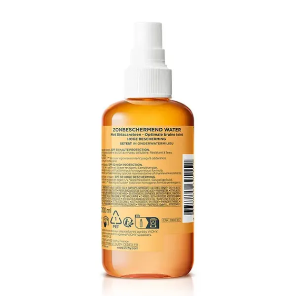 VICHY Capital Soleil Enhanced Tan Water Spf50+* Hidratantes Faciales