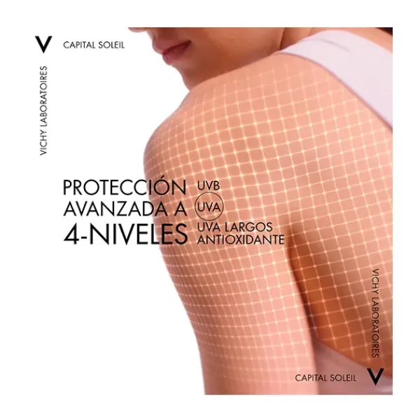 VICHY Capital Soleil Enhanced Tan Water Spf50+* Hidratantes Faciales