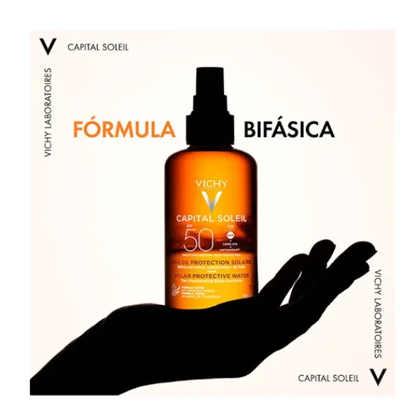 VICHY Capital Soleil Enhanced Tan Water Spf50+* Hidratantes Faciales