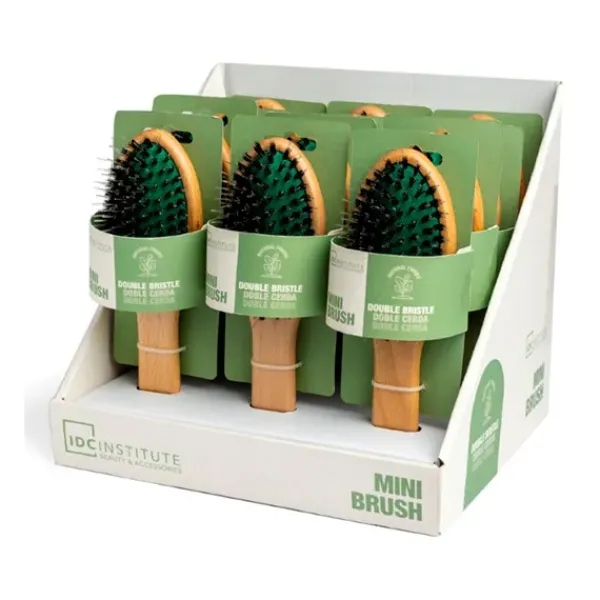 IDC INSTITUTE Cepillo Mini De Doble Cerda* Hidratantes Faciales