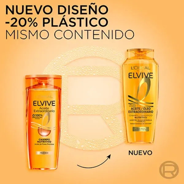 ELVIVE Champú Aceite Extraordinario* Hidratantes Faciales