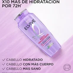 ELVIVE Champú Hidra Hialurónico* Hidratantes Faciales