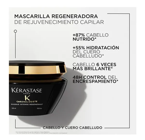 KERASTASE Chronologiste Masque Intense Régénérant* Hidratantes Faciales