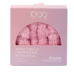 1699 Cinta Pelo + Muñequeras* Hidratantes Faciales
