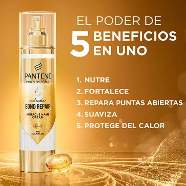 PANTENE Crema Capilar Sin Aclarado* Hidratantes Faciales