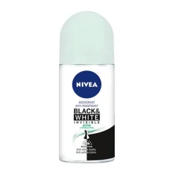 NIVEA Desodorante Black And White Invisible Active* Hidratantes Faciales