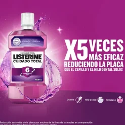 LISTERINE Enjuague Bucal Cuidado Total* Hidratantes Faciales