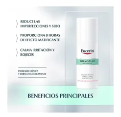 EUCERIN Dermopure Fluido Hidrat Matificante* Hidratantes Faciales