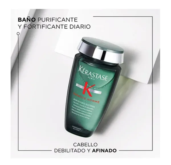 KERASTASE Genesis Homme Bain De Force Quotidien* Hidratantes Faciales