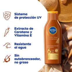 NIVEA Leche Solar Zanahoria Spf 6* Hidratantes Faciales