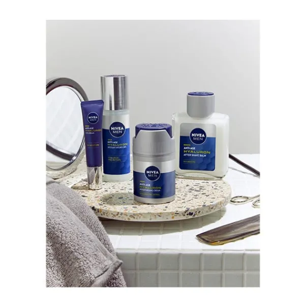 NIVEA Men Active Age Hyaluron Anti-Age Face Hydro Gel* Antiedad