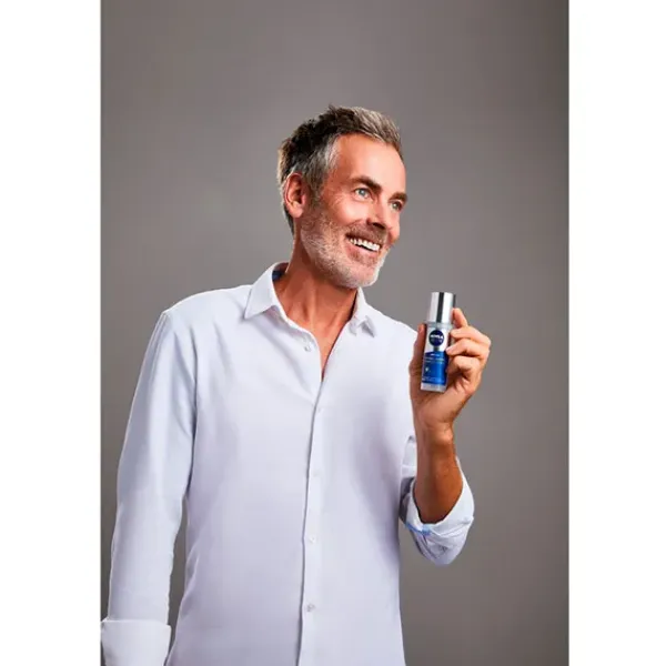 NIVEA Men Active Age Hyaluron Anti-Age Face Hydro Gel* Antiedad