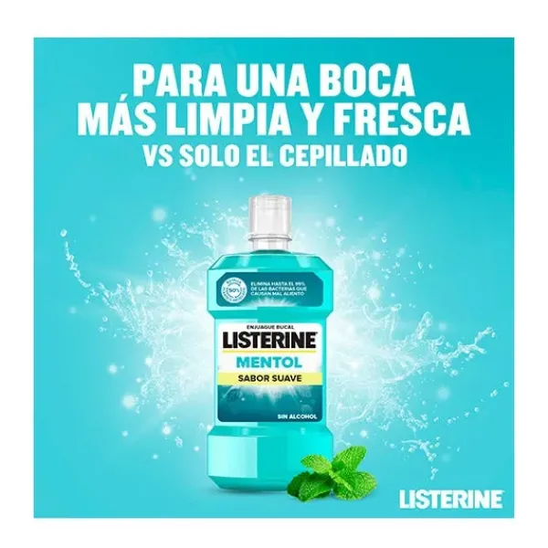 LISTERINE Mentol Suave* Hidratantes Faciales