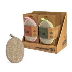 IDC INSTITUTE Oval Scrub Sisal* Hidratantes Faciales