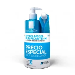 LA ROCHE POSAY Pack Gel Effaclaar + Purificante +M* Hidratantes Faciales