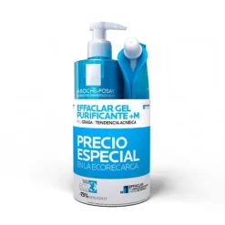 LA ROCHE POSAY Pack Gel Effaclaar + Purificante +M* Hidratantes Faciales