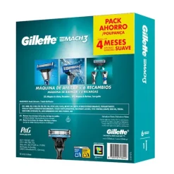 GILLETTE Pack Prom Mach 3+6Up* Hidratantes Faciales