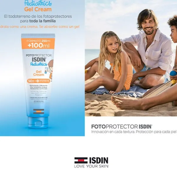 ISDIN Pediatrics Gel Cream Spf 50* Hidratantes Faciales