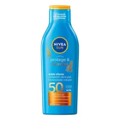NIVEA Protege & Broncea Leche Solar Spf 50* Hidratantes Faciales