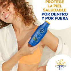 NIVEA Protege & Hidrata Leche Solar Spf 50* Hidratantes Faciales