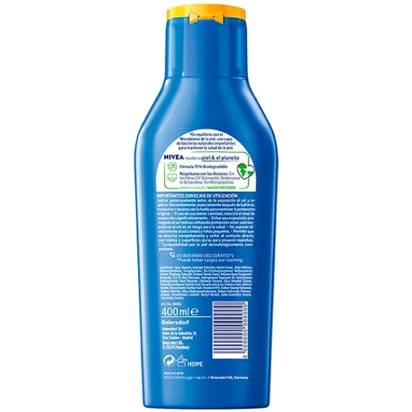 NIVEA Protege & Hidrata Leche Solar Spf 50* Hidratantes Faciales