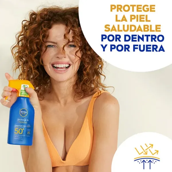 NIVEA Protege & Hidrata Spray Solar Spf 50+* Hidratantes Faciales