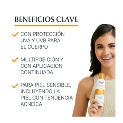 EUCERIN Spray Transparente Dry Touch SPF50* Hidratantes Faciales