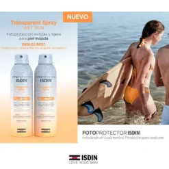 ISDIN Transparent Spray 50+* Hidratantes Faciales