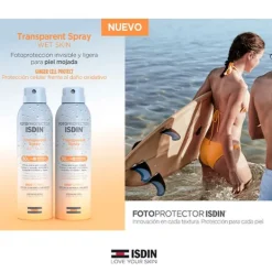 ISDIN Transparent Spray 50+* Hidratantes Faciales