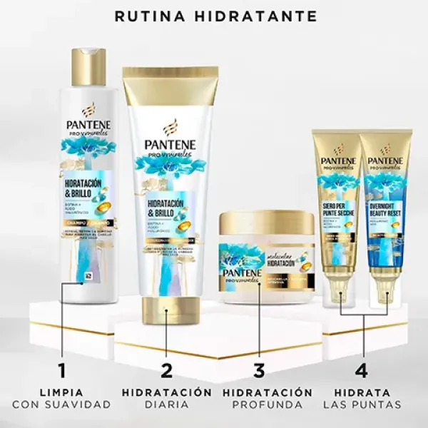 PANTENE Tratamiento Para Puntas Secas* Hidratantes Faciales